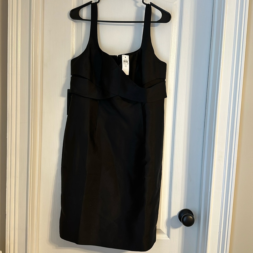 🆕 NWT Ann Taylor Little Black Dress with Sweetheart Neckline LBD - Size 12